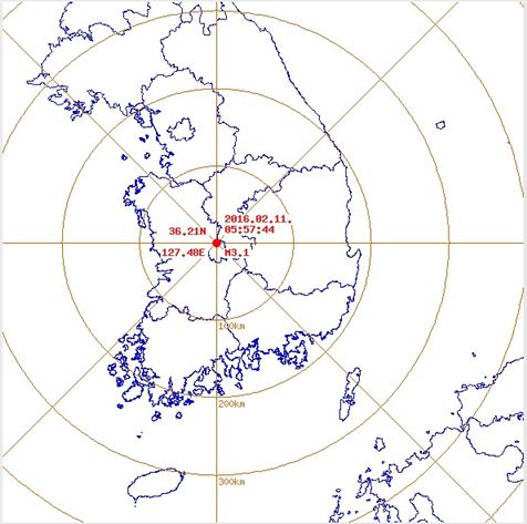 대전 인근 규모 3.2 지진…별다른 피해 없어