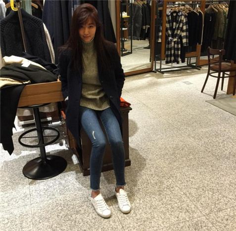 청순 동안 매력, 김사랑 39살 맞아?