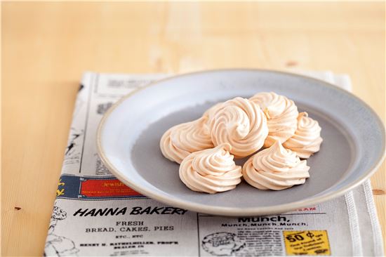 「오늘의 레시피」머랭쿠키