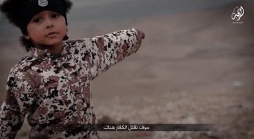 IS 4살 어린이 사진=IS 선전 영상 캡처