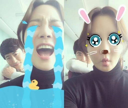 채림 깜찍 표정 지켜보는 중국인 남편 가오쯔치