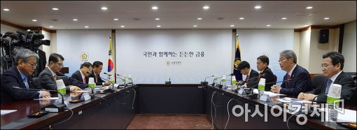 [포토]'긴급 금융시장 점검회의'