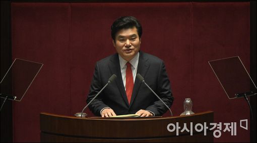 [포토]원유철, 교섭단체 대표 연설