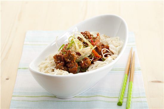 「오늘의 레시피」북어포 골뱅이무침