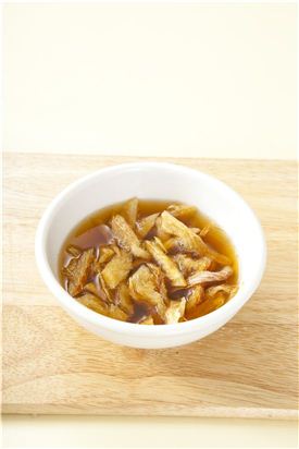 「오늘의 레시피」북어포 골뱅이무침