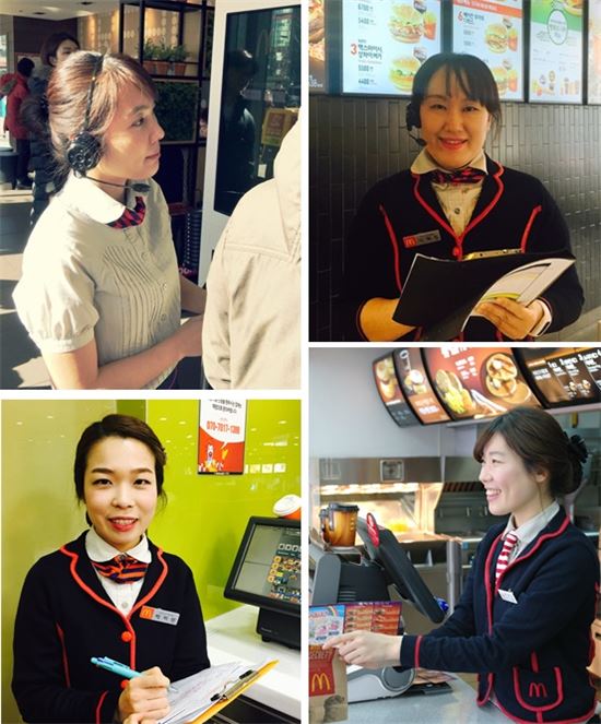 한국맥도날드 여성 점장 4人…전세계 상위 1% 맥도날드 점장에 선정