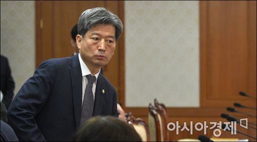 [포토]황부기 통일부 차관, 개성공단 지원회의 참석