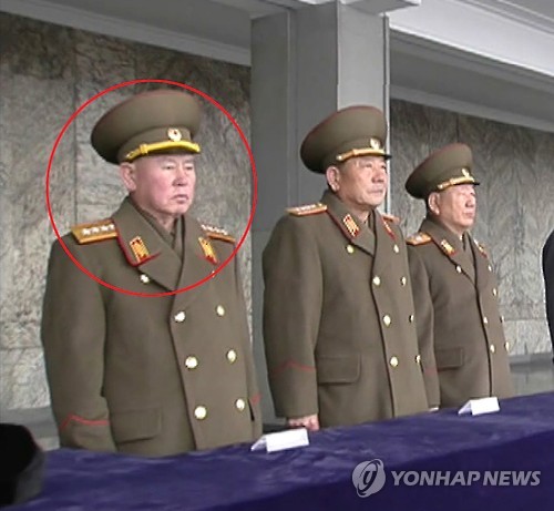 우리의 합참의장에 해당하는 북한의 총참모장에 임명된 리명수 전 인민보안부장. (사진=연합뉴스)