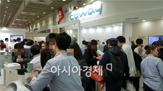 [르포]달아오른 베이비페어…'아가시장' 잡기 혈전