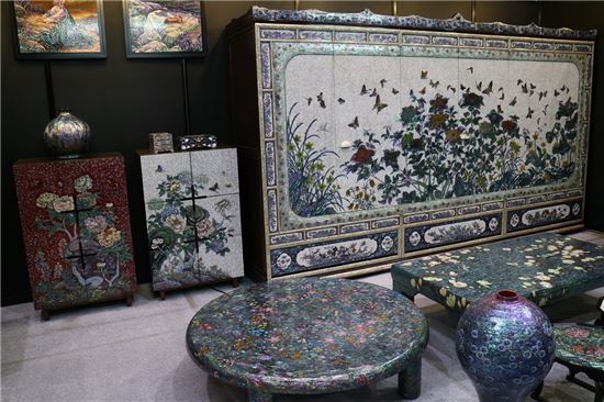 한옥과의 어울림…수복도·영락장식도·꽃살무늬 그림