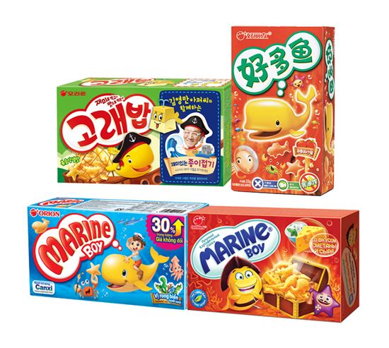 오리온 고래밥, 글로벌 매출 2000억 브랜드 등극