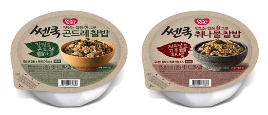 동원F&B, ‘쎈쿡 산나물밥’ 2종 출시