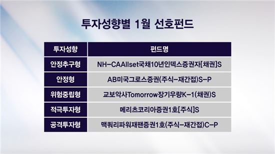 시장혼란기 투자자가 선택한 펀드 1위는?