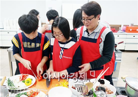 순창군‘아빠와 함께하는 건강요리 체험교실’열어 