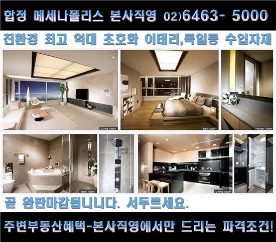 합정 메세나폴리스 서울 비싼아파트 분양 중에 제일 잘 팔리는 이유있었네!