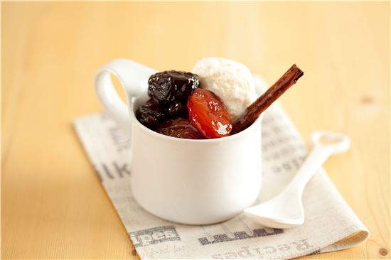 「오늘의 레시피」시나몬 과일조림