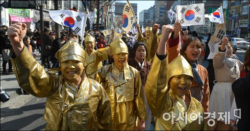 [포토]97년 전 만세함성