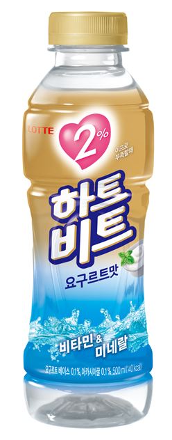 롯데칠성음료, 기능성음료 '하트비트 요구르트맛' 출시 