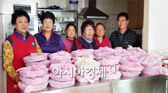 장흥군 안양면, 맛있는 이웃 사랑 ‘밑반찬 나눔’