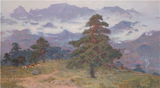  금강산 소나무, 1987년