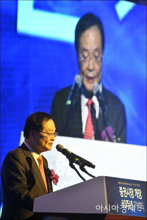 [포토]축사하는 최경수 거래소 이사장