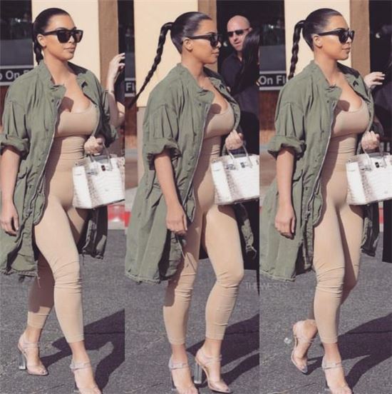 [포토] 킴 카다시안, 눈길 사로잡은 '역대급 S라인'