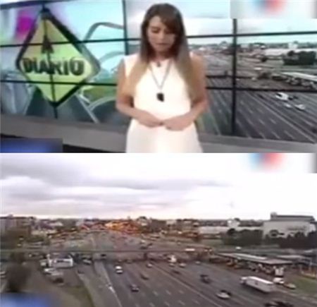 아르헨티나 지역 방송사 앵커가 동료들의 대량 해고 소식을 생방송으로 전하다 울음을 터뜨렸다. 사진=유튜브 영상캡처