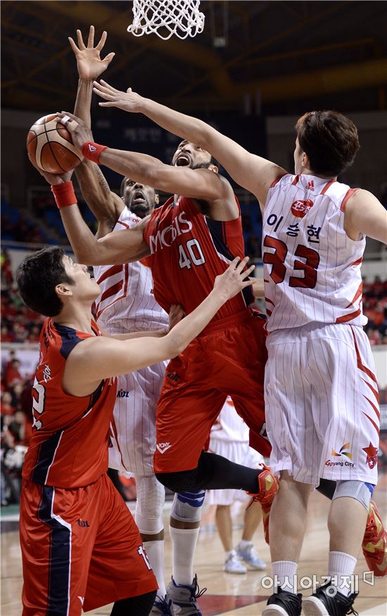 [포토]클라크, '막을 테면 막아봐'