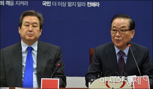 김무성 전 대표와 서청원 의원