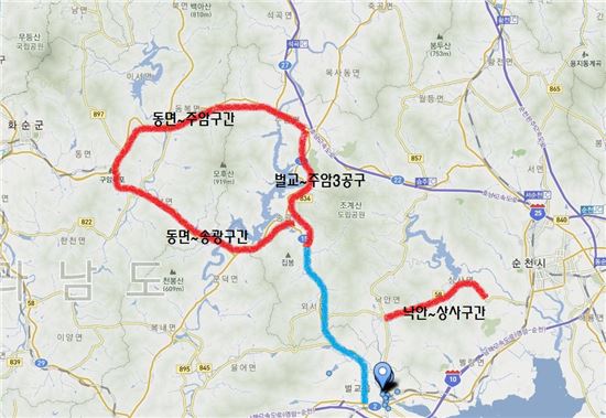 순천 외곽 주요연결도로 연결되나…기재부 타당성조사 통과