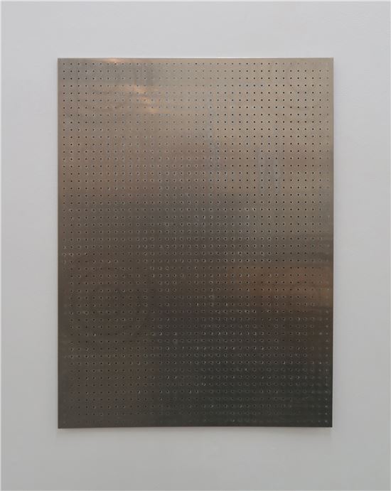'Tableau feu', 2009년, 76 x 56cm (리안갤러리 제공)