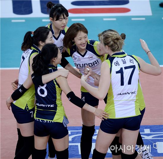 [포토]황연주, '이번 득점 좋았어'