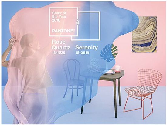 美 색채 전문기업 팬톤이 제안한 ‘홈 인테리어 2016 컬러’
