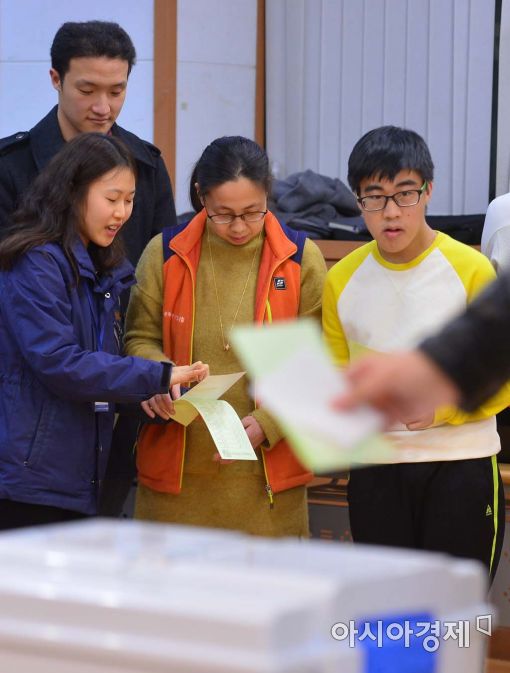 [포토]발달장애 유권자 대상 모의체험투표