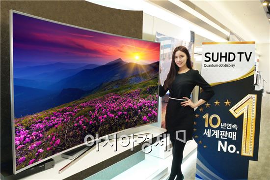 삼성전자, 3월 고객감사전…대형 TV 판매량 109%↑