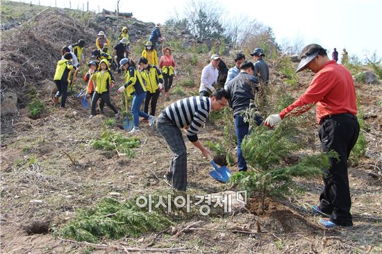 [포토]나주시 "제71회 나무심기 행사 가져"