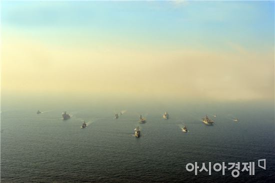 한미 연합해상훈련 오늘부터 돌입