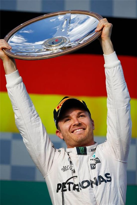 로스베르크, F1 그랑프리 생애 첫 시즌 챔피언