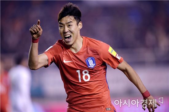 '이정협 복귀골' 한국, 레바논 꺾고 월드컵 예선 7전 전승 