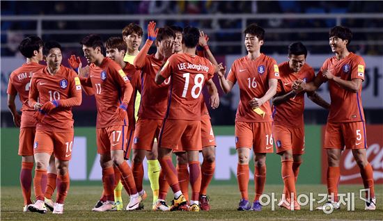 한국, 6월 FIFA랭킹 50위로 아시아 2위 '4계단 상승'