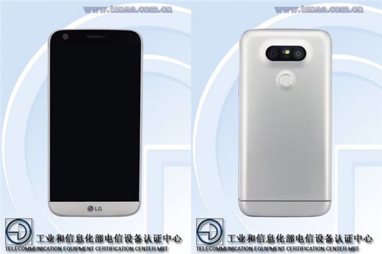 LG가 남미 지역과 중국 등에 출시하기 위해 사양을 낮춘 G5를 준비중인 것으로 알려졌다.(출처:TENAA)