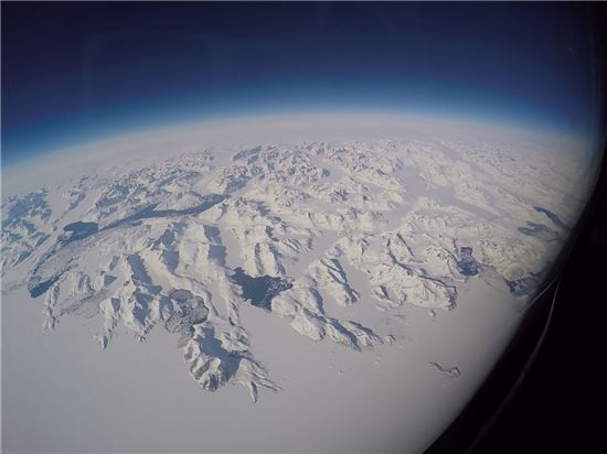 그린란드 빙하 모습.(사진제공=NASA)