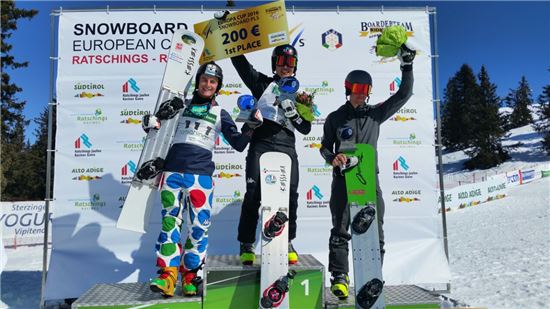 스노보드 알파인 기대주 이상호, 유로파컵 우승