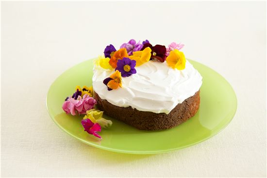 「오늘의 레시피」초콜릿 꽃케이크
