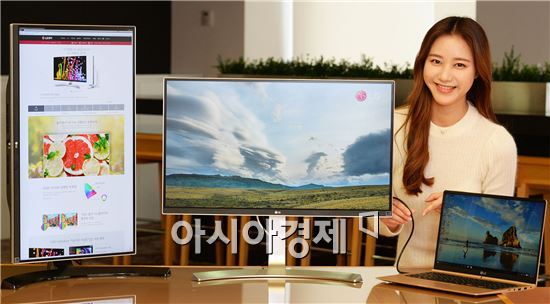LG, 울트라 HD 모니터 신제품 출시…캘리브레이션·90도회전