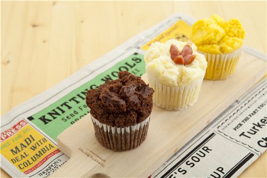 「오늘의 레시피」당근 찜케이크, 소시지 찜케이크, 코코아 찜케이크