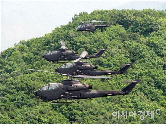 군은 2010년 북한의 천안함 공격과 연평도 포격 도발을 계기로 이듬해 육군항공작전사령부의 코브라 헬기 중대를 백령도에 배치했다. 