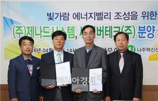 나주혁신산단 잇단 분양계약·착공 “훈풍 분다”