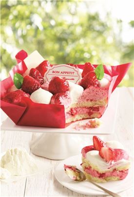 딸기리코타치즈케이크, 사진=파리바게뜨