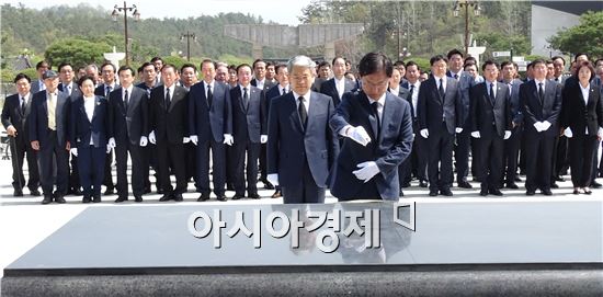 국민의당 호남 당선인들, “대선에서 정권교체 길을 뚫도록 하겠다”